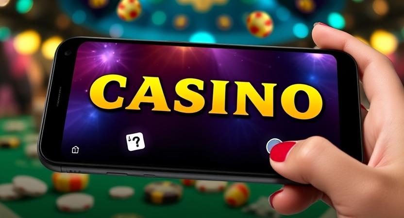 JILIAA mobile casino app interface